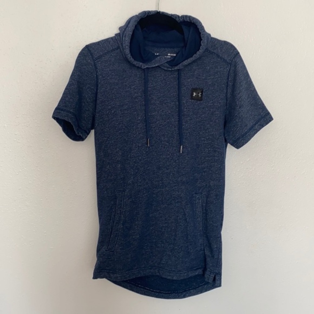 Under Armour short sleeve hooded sweatshirt